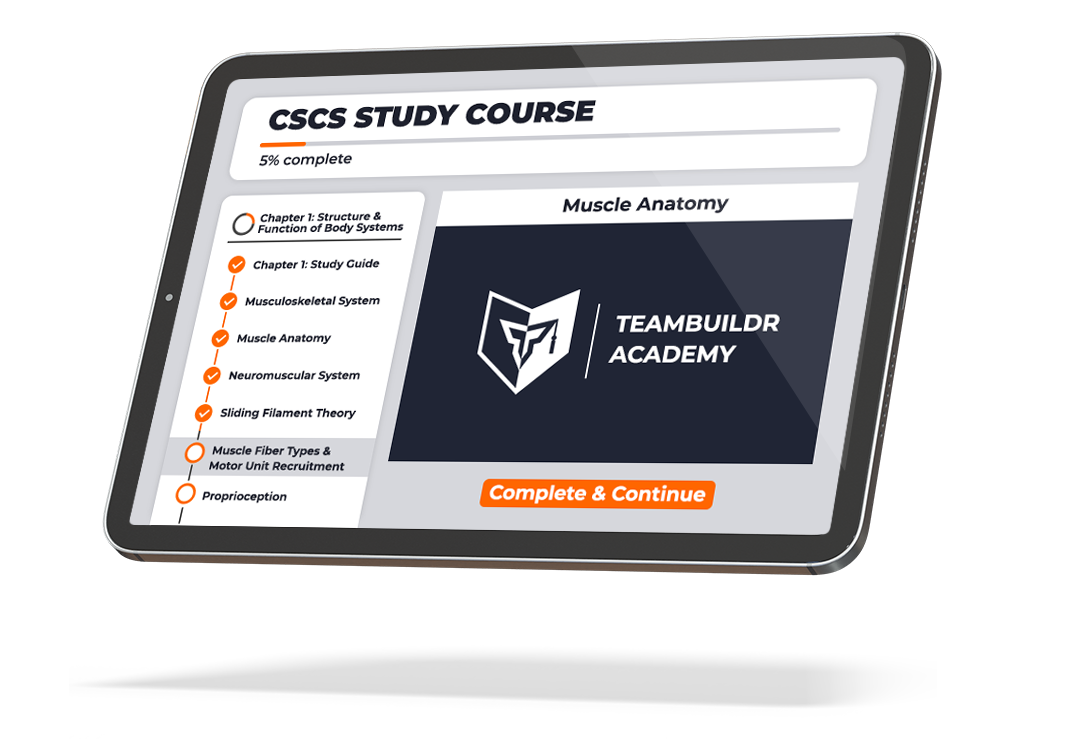 CSCS Study Course Mock Up